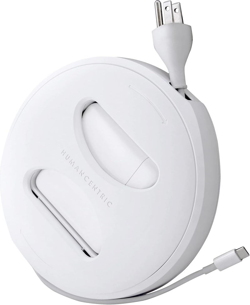 HumanCentric Cord Winder for Macbook Charger Organizer, Cable Reel for Macbook Chargers, Travel Mac Charging Case for USB-C 29W and 30W, Apple Macbook Pro + Air Power Cord Storage Protector, Small - Image 1